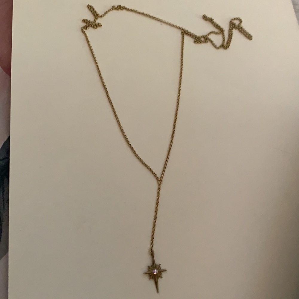 Dogeared Kaleidoscope North Star Y Necklace, 32